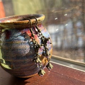 Handmade Amethyst earrings